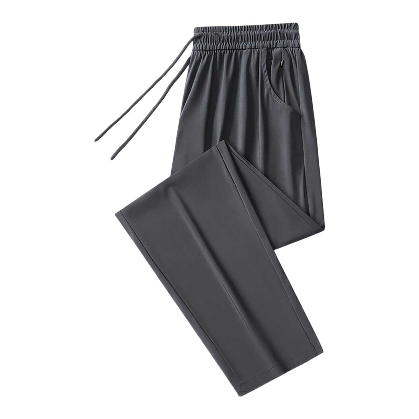 thumbnail image 1 of Pantalones deportivos oversize para mujer: suaves y transpirables, bolsillos con cremallera oculta, secado rápido, L-XXXXL, 1 of 5